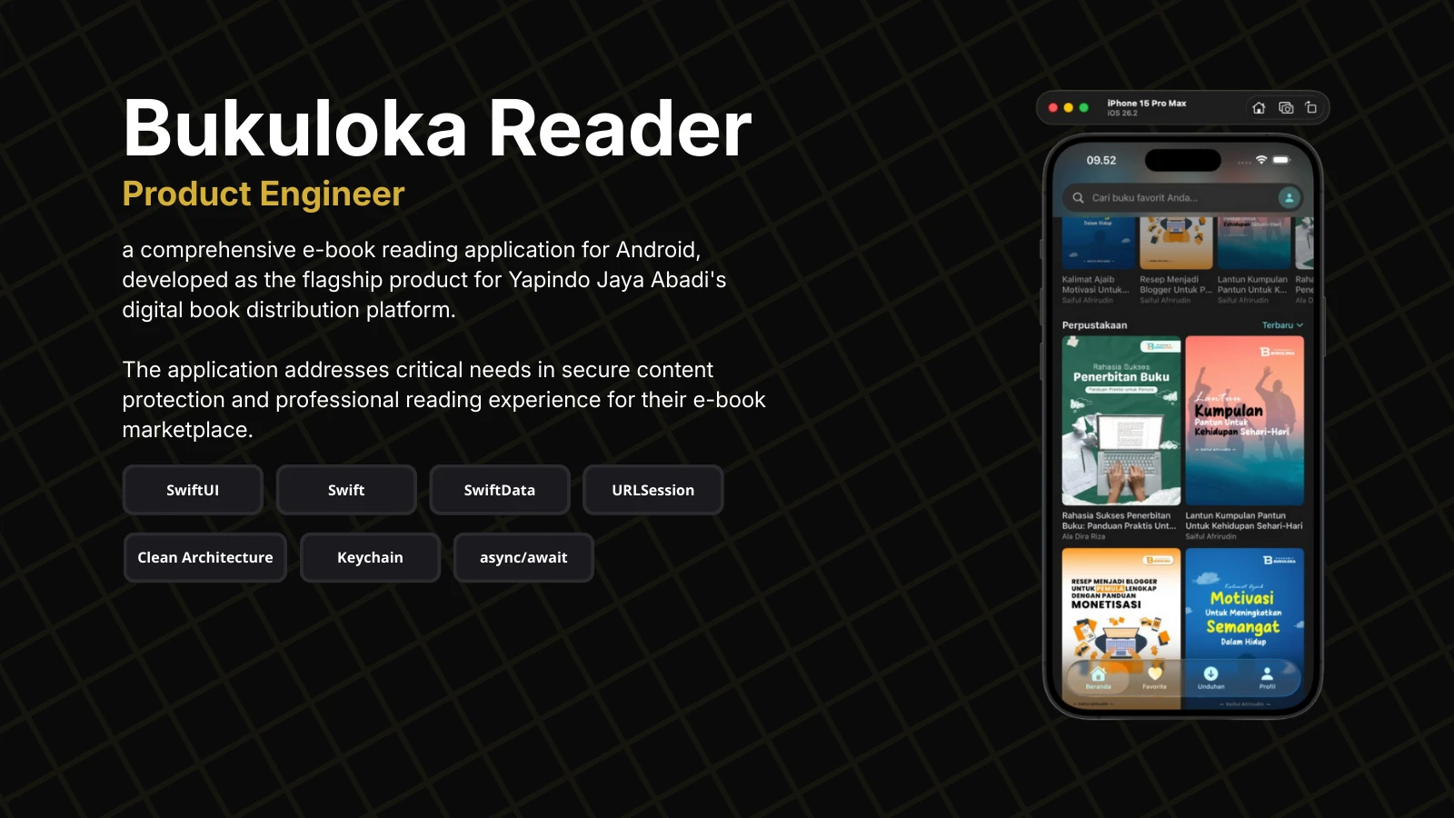 Bukuloka Reader for iOS